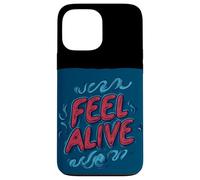 Costume de discours Nice Feel Alive dans de belles couleurs Coque pour iPhone 13 Pro Max