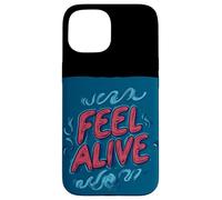 Costume de discours Nice Feel Alive dans de belles couleurs Coque pour iPhone 15