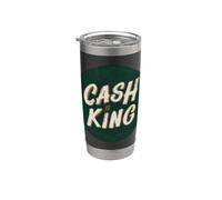 Costume de discours Pretty Cash is King Gobelet isotherme en acier inoxydable double paroi