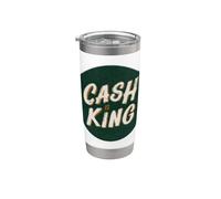 Costume de discours Pretty Cash is King Gobelet isotherme en acier inoxydable double paroi