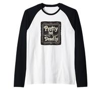 Costume de Discours Sombre Joli mais Mortel de Style Gothique Manche Raglan