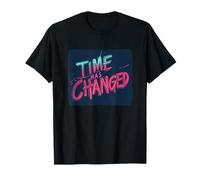 Costume de discours vibrant et coloré Time has Changed T-Shirt