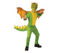 Costume De Dragon Pour Enfant Garçon Déguisement Mythique + Masque Deluxe