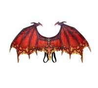 Costume de dragon pour enfants avec un groupe élastique élasticité, costume de dinosaure à tout-petit l'aile mécanique pour les costumes d'Halloween, le cosplay, les activités, les spectacles v