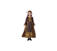 Dress Up America Costume de Duchesse pour les Filles - Robe Renaissance Médiévale Robe de Duchesse Comprend une Robe et Une Épingle a Cheveux - Marron Fille