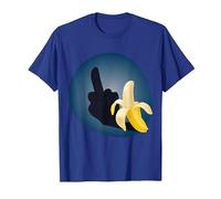 Costume de Fantaisie pour Halloween - Cadeau pour Majeur - Banane T-Shirt, Homme, Bleu Royal, M