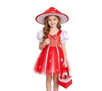 Costume de fée champignon pour , robe de jeu de rôle d'Halloween, tenue de cosplay pour carnaval, spectacles sur scène, événements à thème, fêtes costumées, séances photo, production de film et