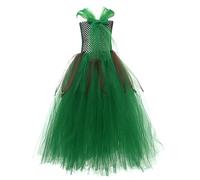 Costume de fée pour filles - Ensemble de robe tutu, cape à ailes pailletées, bandeau à fleurs | Tenue de princesse de la forêt magique, pour habiller une fête, spectacle sur scène, cadeaux amusants po