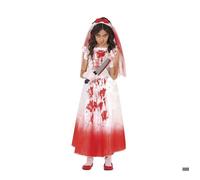 Costume de femme sanglante pour fille 5-6 ans