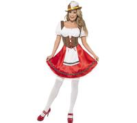 Costume De Fête Bavarois Pour Femme Serveuse De Bière Oktoberfest Neuf