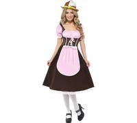 Costume De Fête Bavarois Pour Femme Serveuse De Bière Oktoberfest Neuf