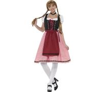 Costume De Fête Bavarois Pour Femme Serveuse De Bière Oktoberfest Neuf