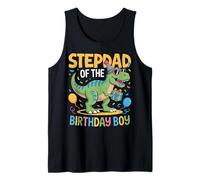 Costume de fête d'anniversaire Dinosaur Squad Stepdad Débardeur