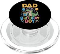 Costume de fête d'anniversaire pour Papa - Dinosaure Squad Daddy PopSockets PopGrip pour MagSafe