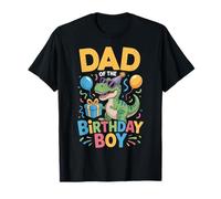 Costume de fête d'anniversaire pour Papa - Dinosaure Squad Daddy T-Shirt