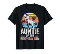 Costume de fête d'anniversaire pour Tante Dinosaure T-Shirt