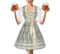 Costume de fête de la bière pour femme - Costume Dirndl pour femme - Costume Dirndl - Costume de Dirndl pour fille - Robe de théâtre ou d'Halloween, m, B
