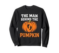Costume de fête d'halloween « Man Behind The Pumpkin » Sweatshirt