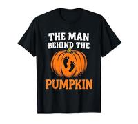 Costume de fête d'halloween « Man Behind The Pumpkin » T-Shirt