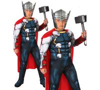 Costume De Fête Marvel Thor Pour Garçons Deluxe Âge 3-10