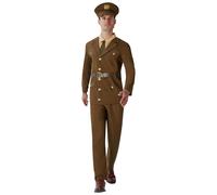 Costume De Fête Militaire Pour Hommes Soldat Armée Histoire Militaire Adultes