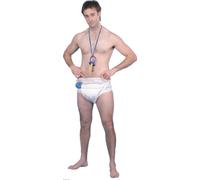 Costume De Fête Pour Adultes Stag Night Géant Avec Épingle + Tétine Kit Bébé