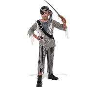 Costume De Fête Pour Enfant Garçon Fantôme Pirate Pour Halloween
