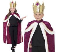 Costume De Fête Pour Enfant Garçon Roi Et Fille Reine Par Smiffys