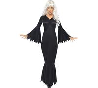 Costume De Fête Pour Femmes Halloween Vampiress Morticia