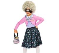Rubies David Walliams Déguisement pour enfant Gangsta Granny Taille 9-10 ans