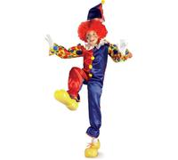 Costume De Fête Pour Garçons Bubbles Le Clown + Chapeau