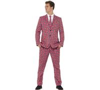 Costume De Fête Pour Homme Drapeau Union Jack Eurovision Olympiques GB