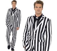 Costume De Fête Pour Homme Halloween Adultes Avec Cravate Par Smiffys
