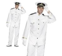 Costume De Fête Pour Homme Officier De La Marine Des Années 80 M L