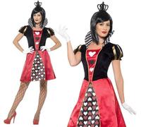 Costume De Fête Reine Des Cœurs Pour Femmes Livre Jour Par Smiffys
