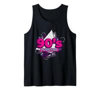 Costume de fête RNB Eurodance des années 90 Back to The 90s Débardeur
