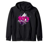 Costume de fête RNB Eurodance des années 90 Back to The 90s Sweat à Capuche
