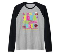 Costume de fête sur Le thème des années 80 « I Have No Idea What These are » Manche Raglan