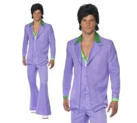 Costume De Fête Violet John Travolta Années 70 Disco Saturday Night Fever