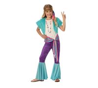 Costume De Fille Hippie Années 70 60 Tenue Hippy Pour Enfants Retro