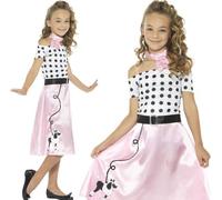 Costume De Fille Poodle Des Années 50 Par Smiffys