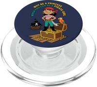Costume de Fille « Why Be A Princess When You Can Be A Pirate » PopSockets PopGrip pour MagSafe