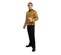 Costume de Film Star Trek pour Homme Kirk Gold Style 2 Taille L Poitrine 106,7-111,8 cm