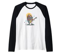 Costume de Football Rock avec Lunettes de Soleil et Guitare électrique Manche Raglan
