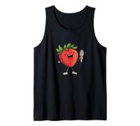 Costume de fraises mignon dans un bar karaoké pour les fans de Berry Débardeur