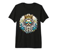 Costume de Gangsta Poséidon - Dieu Grec Ancien T-Shirt Haut de Gamme