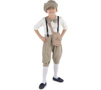 Costume De Garçon De Journal Pour Enfants - Ensemble De Déguisement Vintage