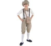 Costume De Garçon De Journal Pour Enfants - Ensemble De Déguisement Vintage