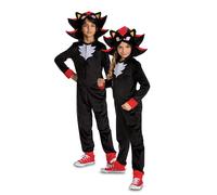 Costume De Garçon Shadow Du Film Sonic The Hedgehog