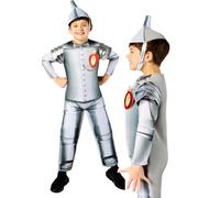 Costume De Garçon Tin Man Le Magicien D'Oz Tenue Officielle De Fête Pour Enfants